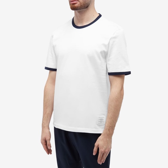 THOM BROWNE STRIPED RINGER T-SHIRT
White Size 2 - Picture 2 of 9